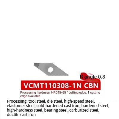 1038-Diamond CBN Cubic Boron Nitride Superhard CNC Inserts TNMG/WNMG Hardened Steel High-Hardness Steel Specialized Inserts Shandong Denso Pricision Tools Co.,Ltd.